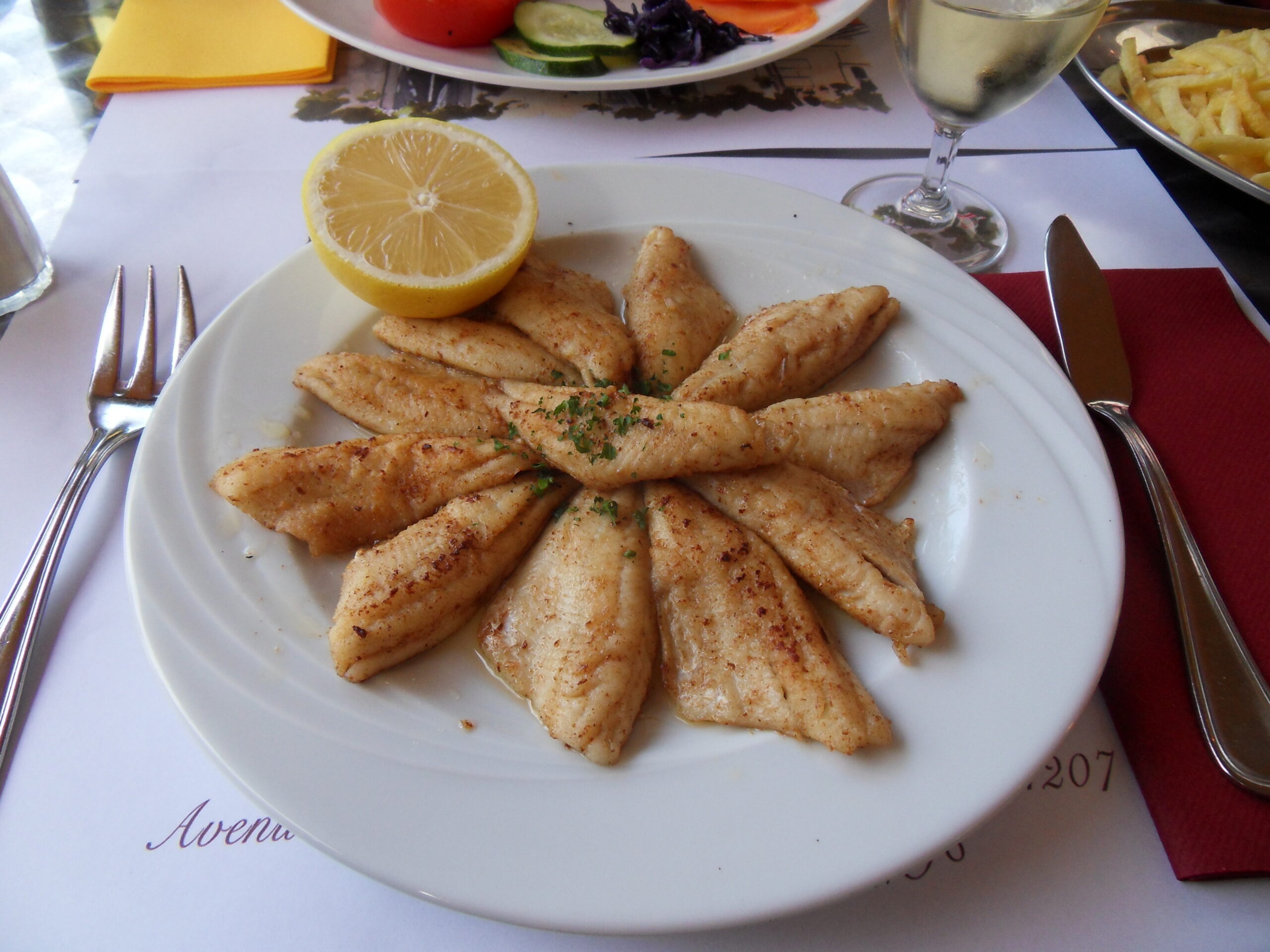 Filets de perche